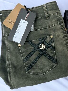 Jane and John denim Jean by Tricotti. New with tags khaki slim jeans sz 8 or 14